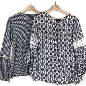 Bundle of 2 Girls Tops Boho